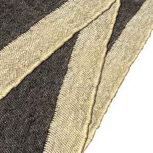 Calm and Earthy Decor Hand Woven Jute-Woolen Kilim Rugs <b>for</b> Living Room Bedroom & Study - Product Image 4