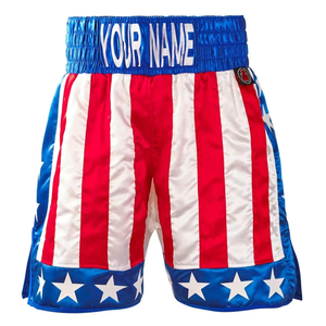 Lightweight Breathable Quick Dry Muay Thai Shorts High-Demand <b>Plain</b> Dyed Martial Arts Wear Training Boxing Shorts - Product Image 5