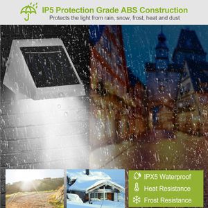 Lampada Solare LED da Esterno Impermeabile con Sensore Crepuscolare per Giardino, Vialetto, Patio e Recinzione - Product Image 4
