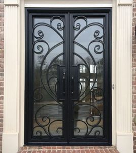 Puertas de Hierro Personalizadas y Diseños de Puertas Principales para Casas, Puertas Metálicas Duraderas, Puertas Interiores para Casas, Puertas de Jardín y Portones Dobles de Hierro - Product Image 1