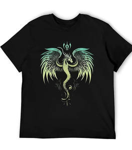 Camiseta de Hombre de Alta Calidad al por Mayor, 100% Algodón, Tejido Transpirable, Corte Holgado, Manga Corta, Diseño Personalizado, Tallas Grandes, Estampada, 300g - Product Image 3