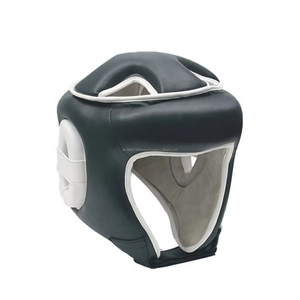2024 Professional High Quality Leather <b>Head</b> Guard Sport <b>Style</b> Helmet for Boxing MMA Kickboxing Training Protective Gear - Product Image 6