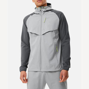 ชุดเซ็ตแจ็คเก็ตกันลมแบบมีซิปไนลอนคุณภาพสูง ปรับแต่งได้ พร้อมกางเกงจ็อกเกอร์สำหรับผู้ชาย ไซส์พลัส สำหรับฤดูร้อน - Product Image 2