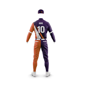 Custom Made Anti-Bacterial 100% Polyester <b>Baseball</b> Uniform for Men Designed in Pakistan Front Logo for Training Matches Team - Product Image 4