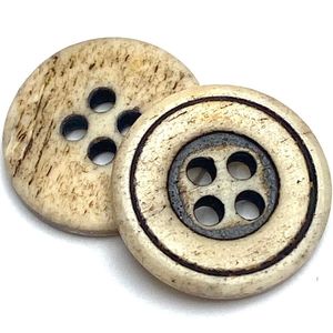 Natural Buffalo Bone Buttons Handcrafted Eco-Friendly Minimalist Wedding Customized Color Multi-piece Package Handmade <b>Shirt</b> - Product Image 1