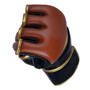 Guantes de Boxeo MMA Hechos de Cuero, Cómodos, Transpirables, Estilo Profesional, Guantes de Boxeo MMA en Venta, Servicio OEM - Product Image 4