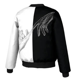 Unisex Customizable Breathable Cotton-Lined Puffer Bomber Jacket Custom Logo <b>Winter</b> Fashion Casual Outerwear Wholesale OEM/ODM - Product Image 2