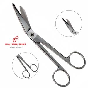 Tijeras para Vendajes Lister, Instrumento Quirúrgico de Acero Inoxidable, Punta Recta de Precisión, Herramienta de Corte Médico, Herramienta de Primeros Auxilios - Product Image 1