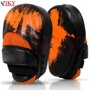 Mitaines de boxe personnalisées avec impression graphique, rembourrage en mousse absorbant les chocs, cibles de frappe professionnelles pour le kickboxing - Product Image 1