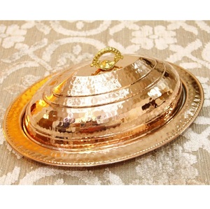 Mantequillera Clásica con Tapa y Bandeja para Servir, Ideal para la Cocina, Mesa de Comedor, Almacenamiento y Presentación, Uso Doméstico y Hotelero - Product Image 2