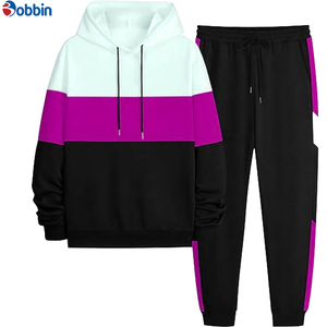Trajes Deportivos Personalizados de Invierno con Logotipo, Traje Deportivo Unisex de Algodón y Felpa, Transpirable, Grueso, de Gran Tamaño para Hombre - Product Image 6