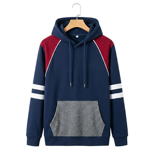 Vente en gros de sweats à capuche en coton pour hommes, sweat-shirt brodé, mode tendance, fabricant OEM ODM personnalisé - Product Image 3