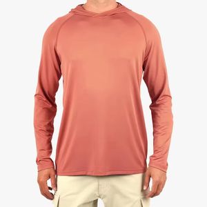 เสื้อฮู้ดดี้สีพื้น UPF 50 แขนยาว ป้องกันรังสียูวี สำหรับผู้ใหญ่ ใส่ตกปลา - Product Image 2