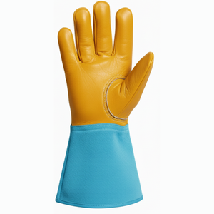 Gants de soudure en cuir de haute qualité, personnalisables, nouvelle collection, vente en gros - Product Image 6