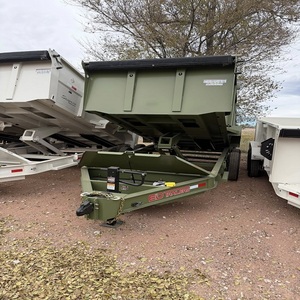 Wholesale Fast Delivery 6x10 Farm <b>Trailer</b> Heavy Duty Hydraulic Tilt Dump <b>Trailer</b> <b>Tractor</b> Ready Model - Product Image 1