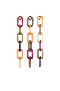 Décorations murales en chaîne acrylique de design moderne faites à la main, personnalisables, pour la maison, à suspendre, vente en gros - Product Image 2