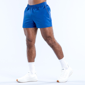 High Quality Mens Sporty Solid Athletic Training <b>Shorts</b> Comfortable Elastic Waist Quick Dry Breathable OEM Custom Logo - Product Image 4