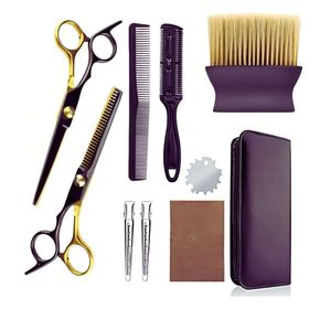 Kit de Tijeras de Peluquería de 6.0 Pulgadas, Tijeras para Cortar y Entresacar Cabello, Peine, Capa, Set para Salón, Barbería y Uso Doméstico - Product Image 6