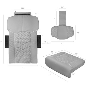 Ensemble de coussins pour fauteuil de pédicure en cuir PU, design confortable NEO 7 couleurs, forme personnalisable, lampe LED, garantie de 2 ans, emballage personnalisé - Product Image 6