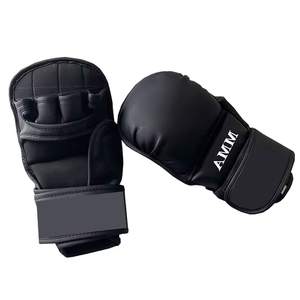 Guantes de Sparring MMA de 7oz, Cuero PU Premium, Protección en los Nudillos, con Correa de Muñeca Ajustable, para Gimnasio, Venta al Por Mayor - Product Image 4