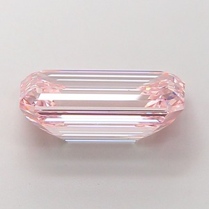 Diamant rose intense fantaisie de 5,01 carats, taille émeraude, cultivé en laboratoire, clarté VS2, polissage excellent, diamant non monté certifié IGI pour bijoux personnalisés - Product Image 5