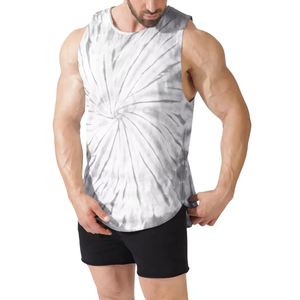 Drifit Fitness Gym Tank Tops Custom Made Vests <b>Singlets</b> pakistan Supplier Customize Sports <b>Men</b> Sublimation Quantity Print - Product Image 2