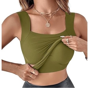 ROYAL SPORTS Ropa de Dormir Elástica y Cómoda, Fácil de Usar, Ajuste Sexy, Sujetador Incorporado, Sujetadores de Maternidad para Mujeres, Ajuste Ceñido, Sujetador Sin Costuras - Product Image 1
