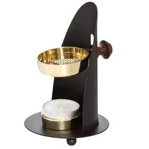Post Modern Style Durable Brass Incense <b>Burner</b> Temple Worship Prayer Meditation Altar Church Decorative Incense <b>Burner</b> - Product Image 6