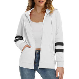 Sudadera con Capucha a Precio de Fábrica, Personalizada con Logotipo Bordado en 3D, Sudadera con Cremallera para Mujer con Logotipo Personalizado - Product Image 1
