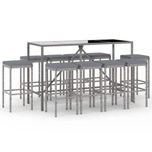 Conjunto de Bar para Jardín en Gris Oscuro - Product Image 2