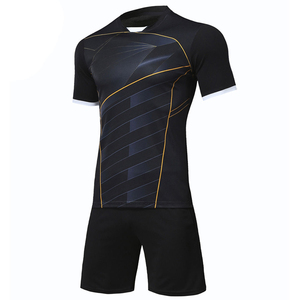 Ensemble de maillots de football au design moderne pour hommes, kits de football personnalisés, respirants, à séchage rapide, uniforme d'équipe sportive, fournisseur OEM, vente en gros - Product Image 3
