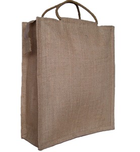 Sac de courses en jute écologique, sac de courses en bambou, sac fourre-tout en jute naturel, sac d'épicerie réutilisable en jute - Product Image 4