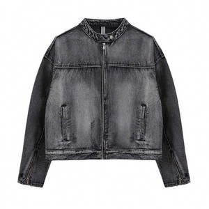 <b>mens</b> dark wash denim <b>jacket</b> wholesale | dark denim | <b>mens</b> denim <b>jacket</b> direct factory | US Factory Supply - Product Image 4