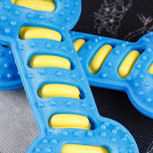 Juguete Masticable Ecológico de TPR con Forma de Hueso para Perros, para Cachorros, Barra Molar Interactiva para Entrenamiento - Product Image 5