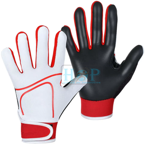 Gants de football gaélique pour hommes avec paume antidérapante de qualité supérieure, tissu extensible respirant, ajustement sûr du poignet pour l'entraînement et les matchs - Product Image 1