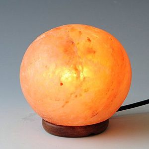 Lampe en sel rose de l'Himalaya artisanale originale, cristal naturel, lumière décorative, portable, purificateur d'air, ioniseur naturel - Product Image 4