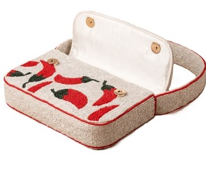 Ethnic Heart Embroidery Seed Beaded Crossbody Bag Evening Shoulder Bag Trendy Sling <b>Purse</b> Unique Luxury Fashion Statement <b>Purse</b> - Product Image 2