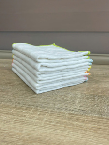 Vietnam OEM/DM 25*35cm haute qualité 100% coton serviette de cuisine couleur unie séchage rapide et hypoallergénique écologique à faible quantité minimale de commande - Product Image 4