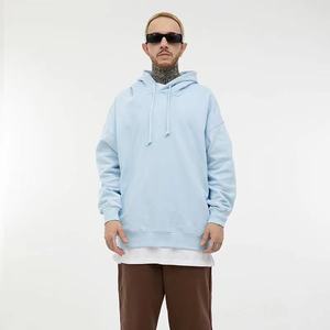 Wholesale Jumper <b>Workout</b> Blank Hoodie Custom LOGO Men Drop Shoulder Unisex Plain Casual Men's Pullover <b>Hoodies</b> - Product Image 3