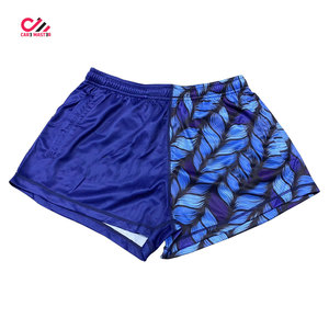 Breathable Sublimation Sportswear Men Two Tone Footy Shorts Custom Rugby Footy Shorts Fashion for Man with <b>cheap</b> price - Product Image 2