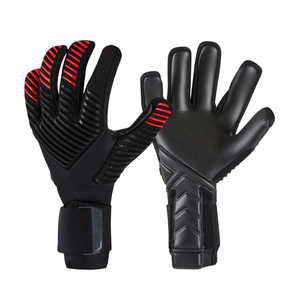 Guantes de Portero Profesionales Black Racing Gear, Corte Híbrido, Ultra Agarre, Transpirables, para Fútbol - Product Image 1