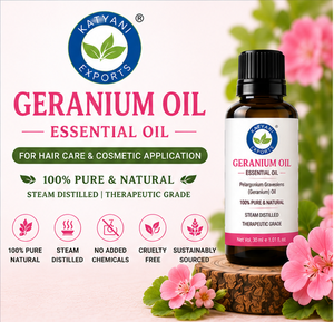 Standard / Customized Packaging 1 KG Geranium Essential Oil - For Beauty & Fragrance Formulations - Bulk Manufacturer from India - Product Image 2