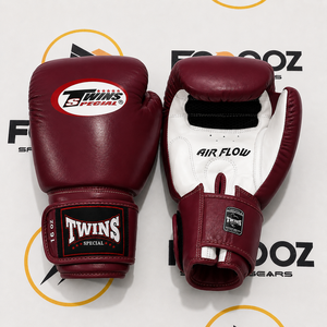Gants de boxe Muay Thai professionnels en cuir de vache véritable, respirants, à lacets, couleurs personnalisables, impression possible pour MMA et Kickboxing - Product Image 6