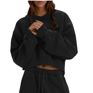 Custom Two Piece Short <b>Set</b> for Women Comfortable Fashion <b>Top</b> and Shorts Wholesale Manufacturer Clothes <b>Sets</b> <b>Crop</b> Shoulder Short - Product Image 3