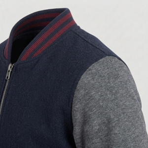 Chaqueta de Béisbol Personalizada con Nombre y Número del Equipo, Diseño de Collage Bordado, Satén, Impermeable y Transpirable para Hombre - Product Image 6