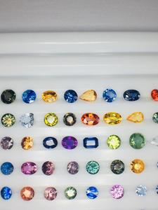 Safires Naturales Multicolor, Corte Mixto, Calidad AAA, Brillo Superior, Certificación IGI, Suministros para Joyería, 5-10mm, 50 Unidades - Product Image 4