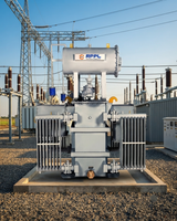 Transformateur de puissance triphasé 400 kVA 11 kV à prix d'usine, bobine en cuivre électrolytique à économie d'énergie, 50 Hz, pour l'électricité industrielle