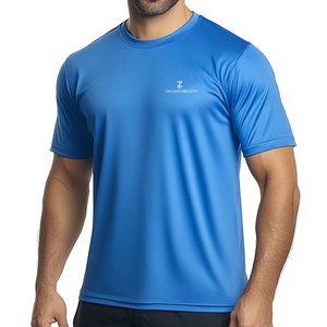 T-shirt de course léger et respirant pour homme, séchage rapide, vêtements de sport athlétiques, en vente - Product Image 1
