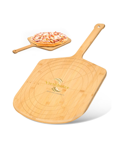 Pala para pizza de madera de alta calidad VietChoice con mango, diseño sostenible para utensilios de pizza, ecológica, éxito de ventas - Product Image 4