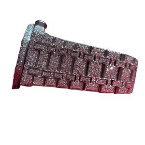 Reloj de Lujo para Hombre de Cuarzo y Acero Inoxidable, Cronógrafo, Resistente al Agua 5ATM, Deportivo, con Esfera Moderna y Cierre de Mariposa - Product Image 1